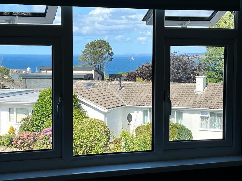 Godrevy Lighthouse View, St Ives, Free Parking Near Beach Carbis Bay Esterno foto